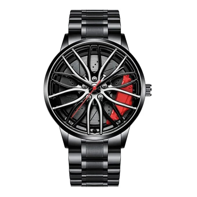 Stereoscopic Car Wheel Watch