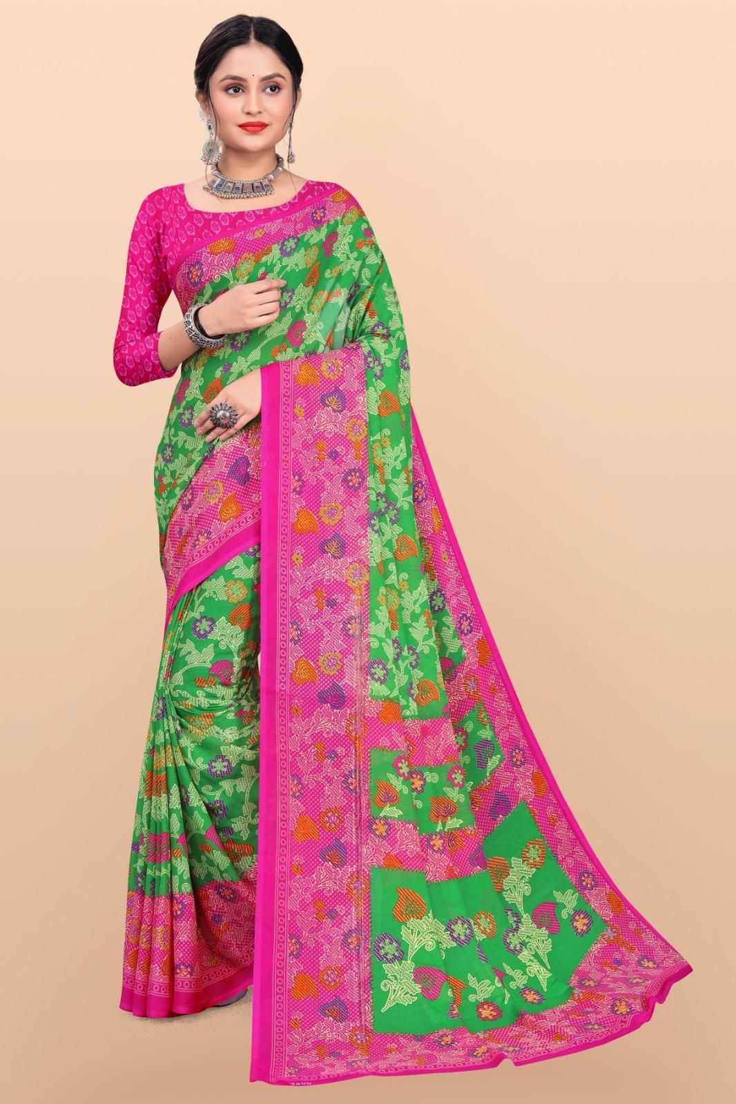 Georgette Saree